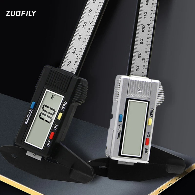Electronic Digital Display Vernier Caliper Electric Micrometer Measuring Digital Ruler 150mm 0.1mm 6 inch