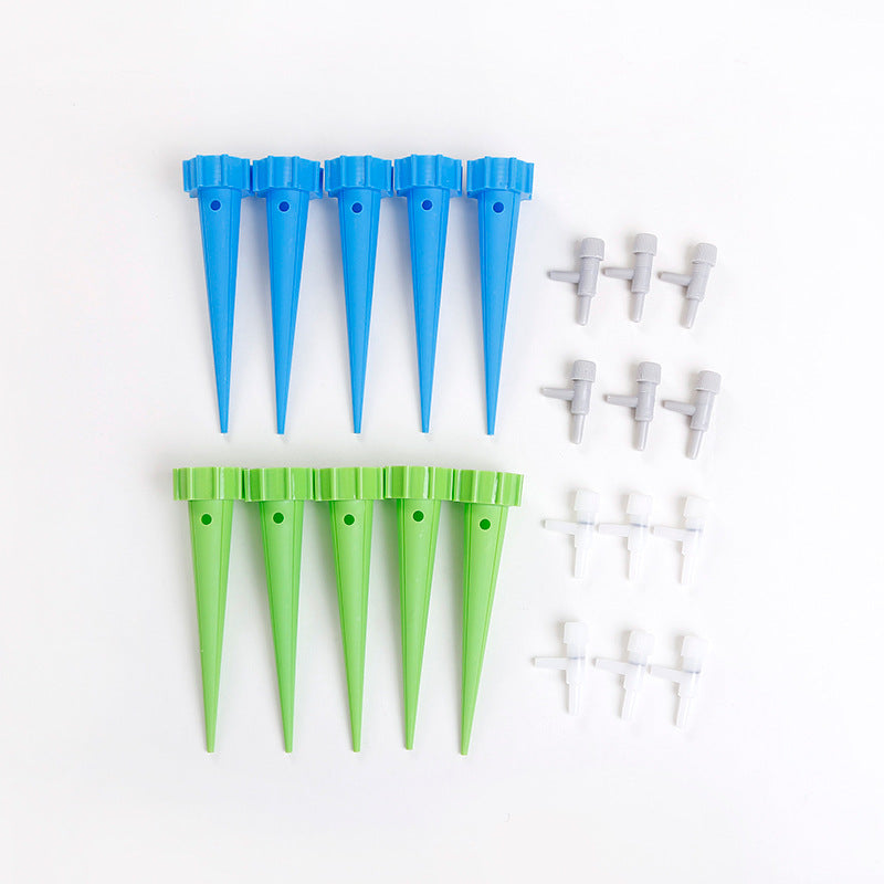 10pcs Auto Drip Irrigation Watering System Dripper Spike Kits Garden Household Plant Flower Automatic Waterer Tools