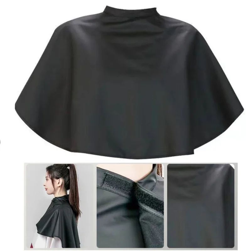 New Arrivals Makeup Cape Makeup Bib Hair Dye Tools Beauty Salon Barber Hair Cutting Cape Cloth Wrap Hairdressing Cape Barber Lightweight Comb-out Beard Apron Shortie Makeup Bib Styling Shampoo Cape
