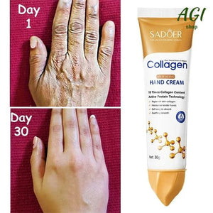 Collagen Anti-wrinkle Hand Cream Skin Soften Nourish Anti-drying Whitening Moisturizing African Skin Care Cracked Repair Products Hand Creams & Lotions