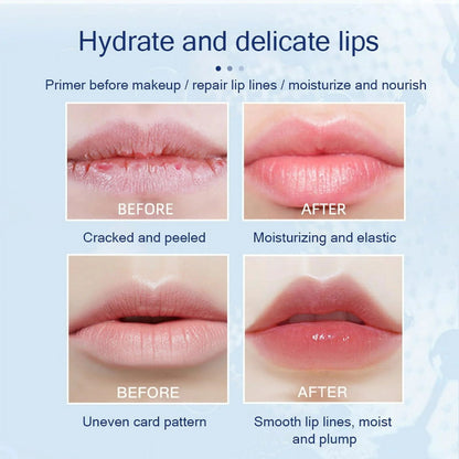 4PCS Vaseline Lip Balm Natural Plant Moisturizing Lip Mask Anti-Crack Lip Care Lip Petroleum Jelly Lip Balm Moisturizer Balm