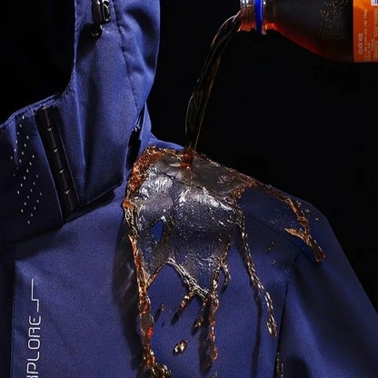 Men's Casual Outdoor Windproof Waterproof Athletes Detachable Hat Jacket Jackets & Coats