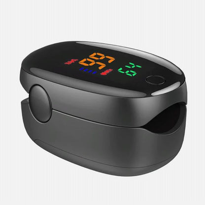Fingertip Pulse Oximeter Digital Home Medical Equipment Oximeter Blood Oxygen Sensor Blood Oxygen Heart Rate Saturation Meter Portable Fingertip Blood Oxygen Monitor