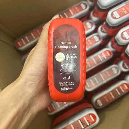 120ml Car Glass Cleaner Automotive Glass Sponge Cleaning Brush Windshield Oil Film Cleaner Glass Polishing Agent Car Maintenance