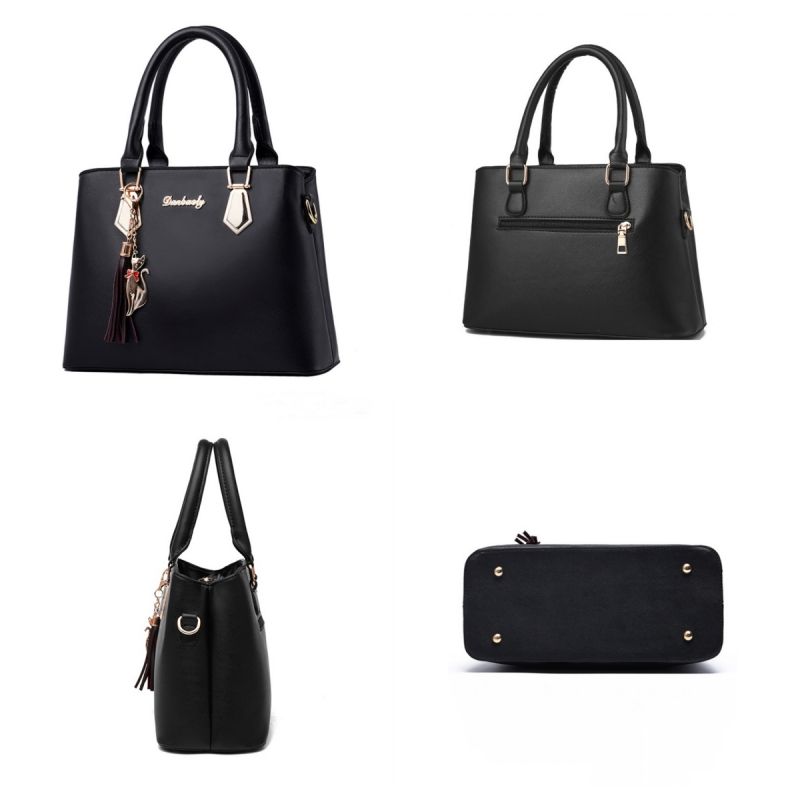 2 PCS/Sets Women Bags Handbag for Women Ladies Bags Shoulder Bag Crossbody Bag Discount On Sale