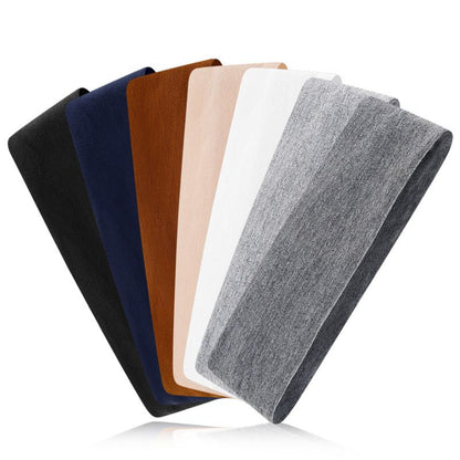 Simple Solid Color Elastic Sports Headband With Fitness For Men And Women Sweat Absorbing Headband Tied Headband Non Slip Headband Headband