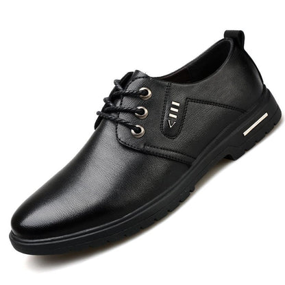 Work Shoes Breathable Casual Shoes Men's Shoes Oxfords Business Formal Soft Soles Top Shoes Men Lace up Casual Derby Shoes