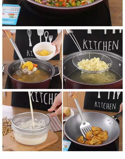 FBK cookware kitchen utensils kitchenware set stir-fry spatula frying soup porridge spoon leakage spoon kitchenware filter