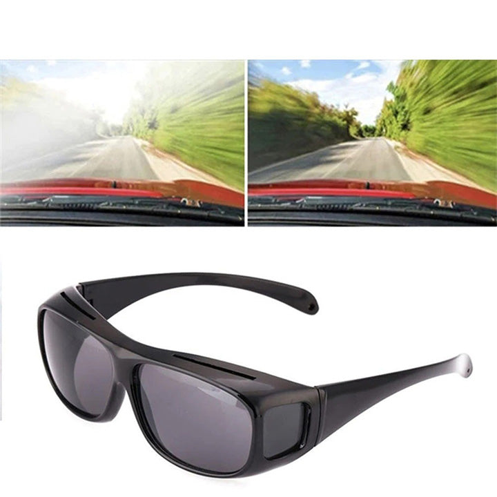 Driving Glasses Sunglasses Night-Vision Glasses Anti Glare Car Sun Glasses Bicycle Automobiles Motorcycles Fashion Polarized Night Driving Goggles Enhanced Light Glasses