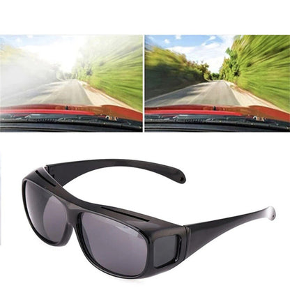 Driving Glasses Sunglasses Night-Vision Glasses Anti Glare Car Sun Glasses Bicycle Automobiles Motorcycles Fashion Polarized Night Driving Goggles Enhanced Light Glasses